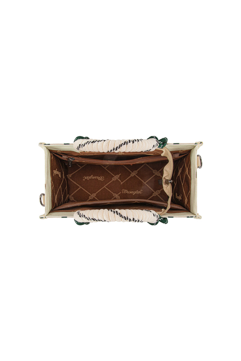 Wrangler Southwestern Cactus Crossbody Bag