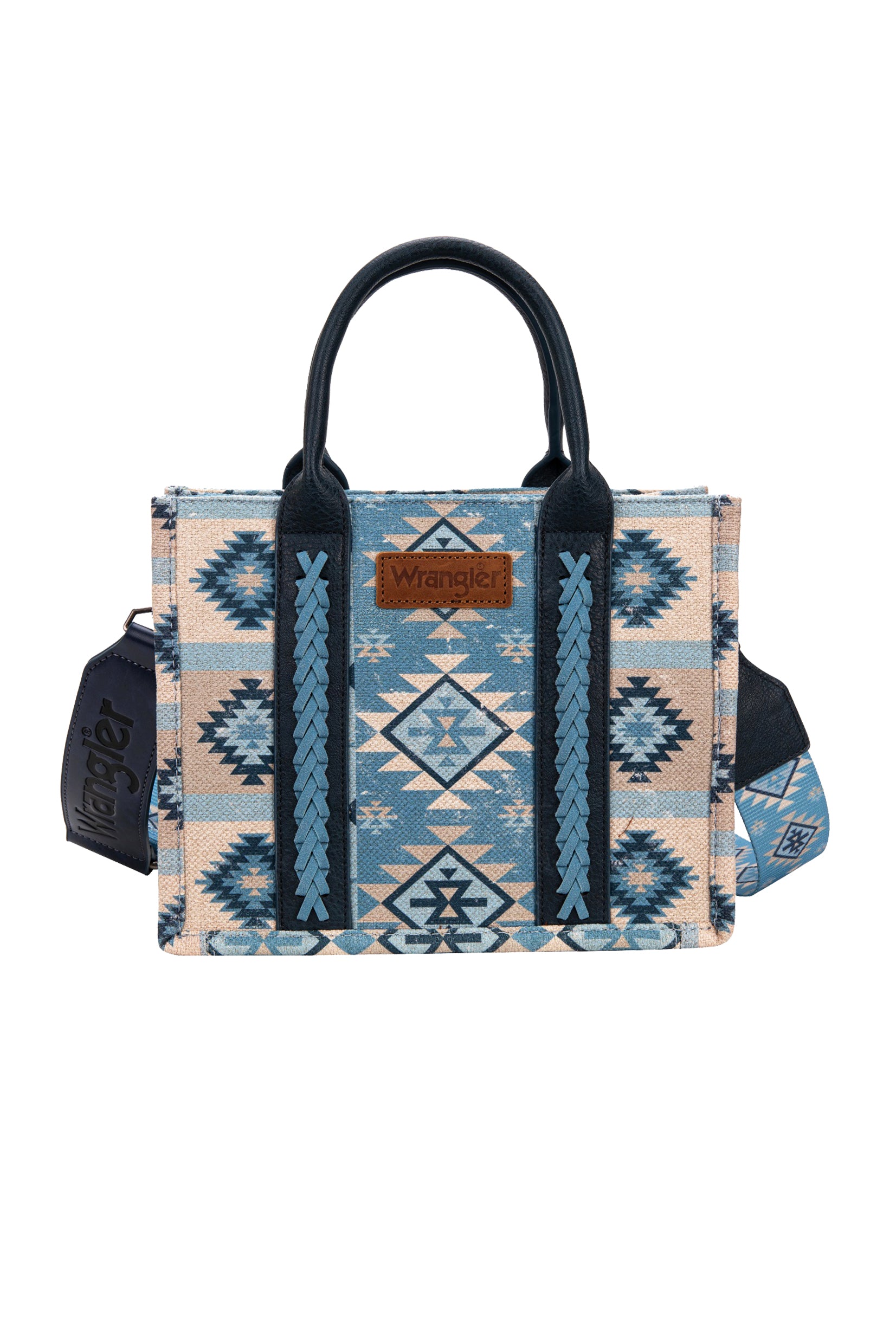 Wrangler 'Macy' Aztec Crossbody Bag - Blue