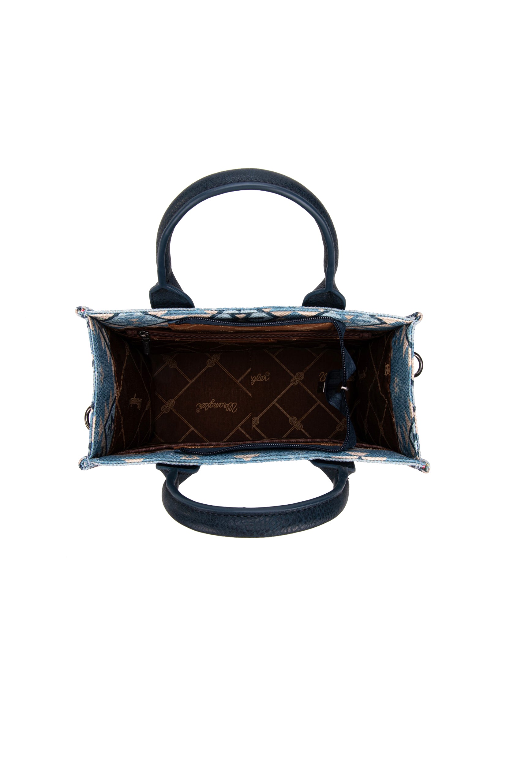 Wrangler 'Macy' Aztec Crossbody Bag - Blue