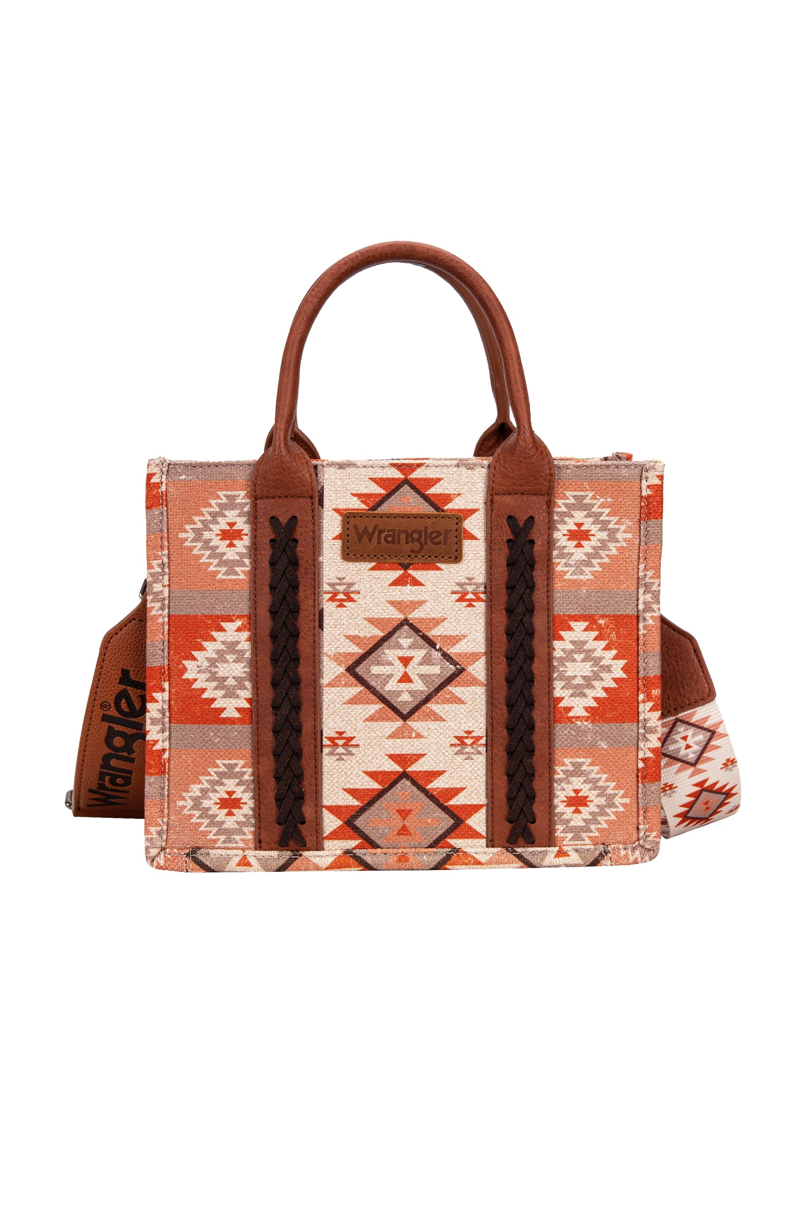 Wrangler 'Macy' Aztec Crossbody Bag - Tan