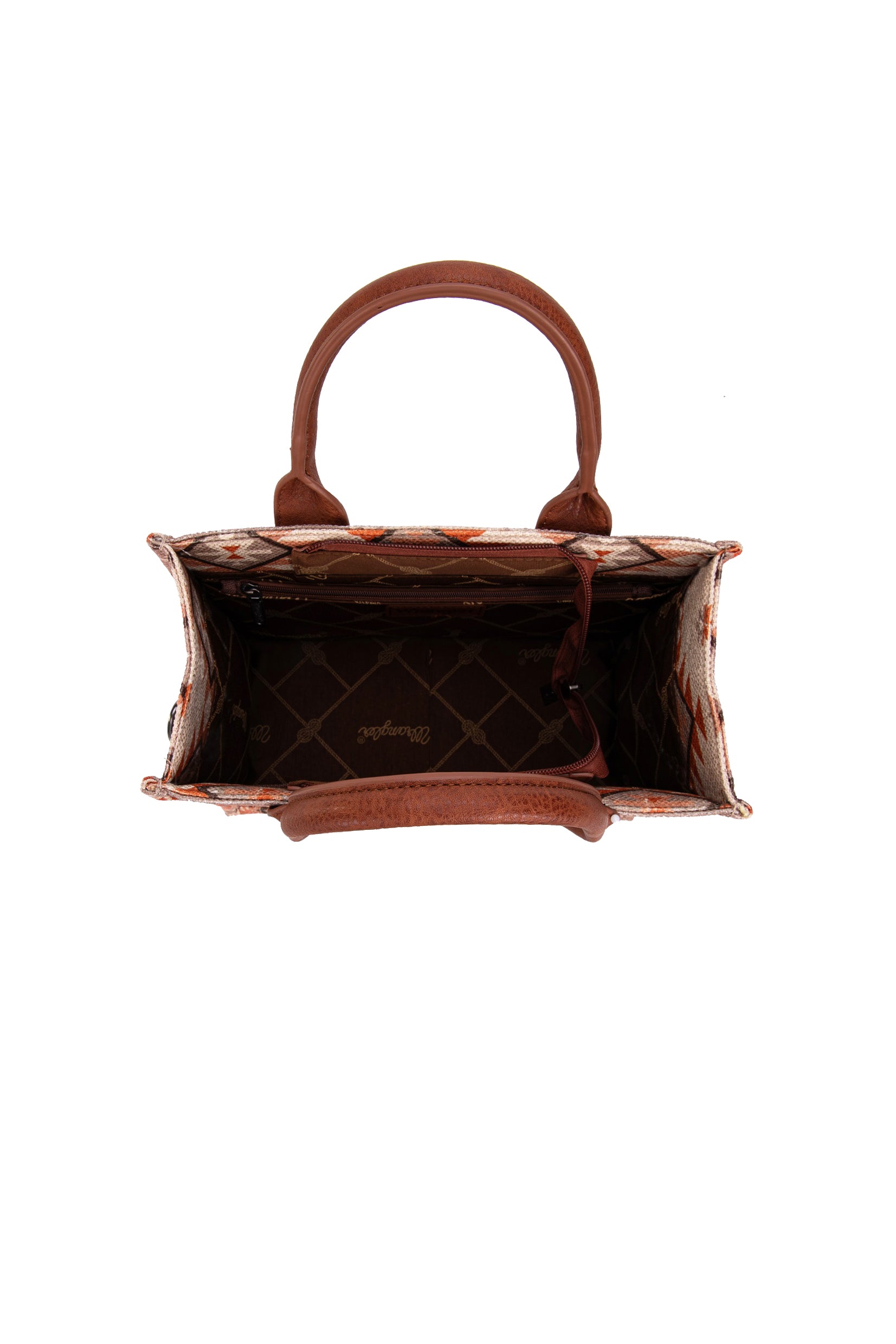 Wrangler 'Macy' Aztec Crossbody Bag - Tan