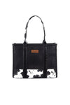 Wrangler CowPrint Crossbody Bag - Black