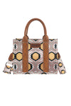 Wrangler 'Inez' Aztec Crossbody Bag - Natural