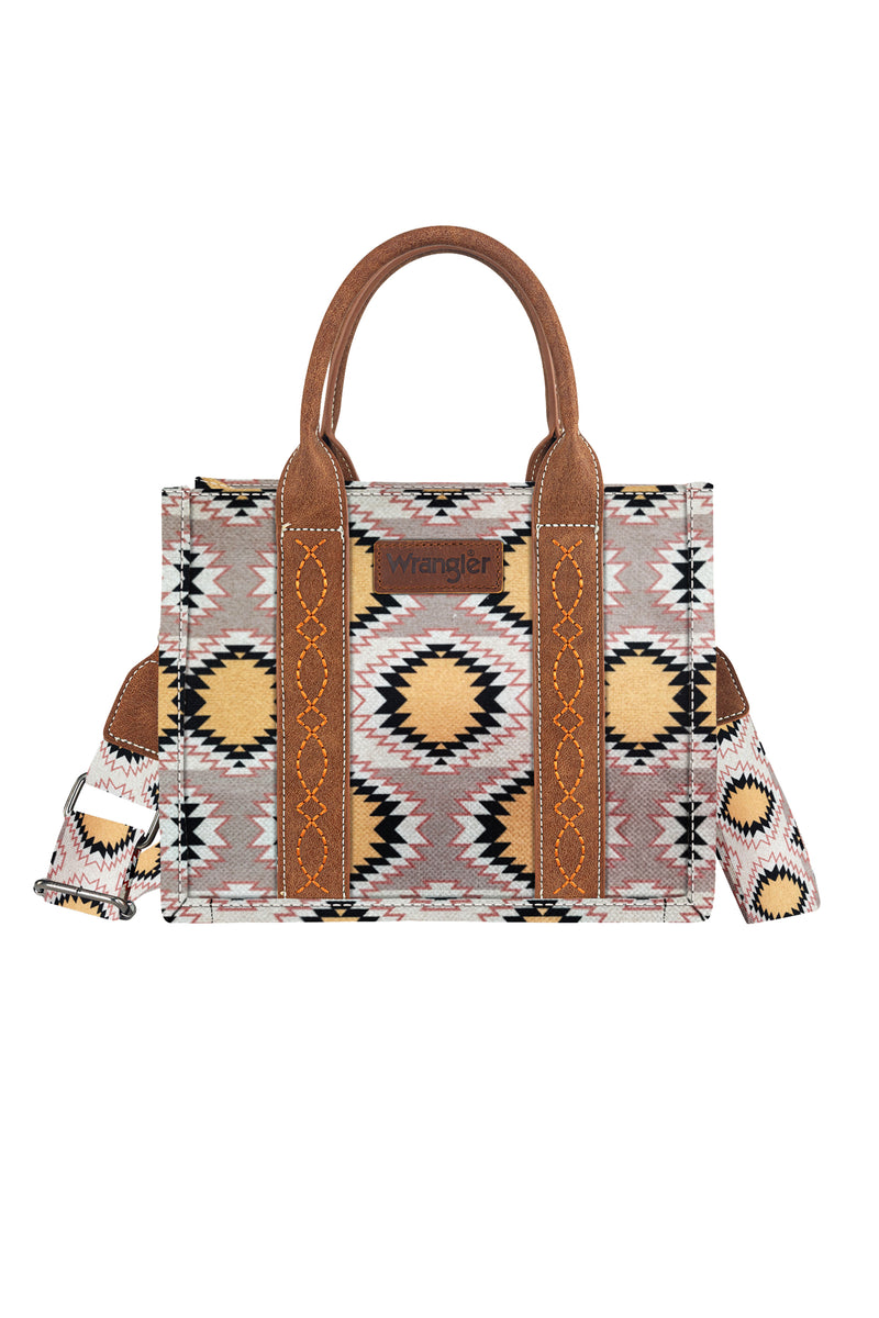 Wrangler 'Inez' Aztec Crossbody Bag - Natural