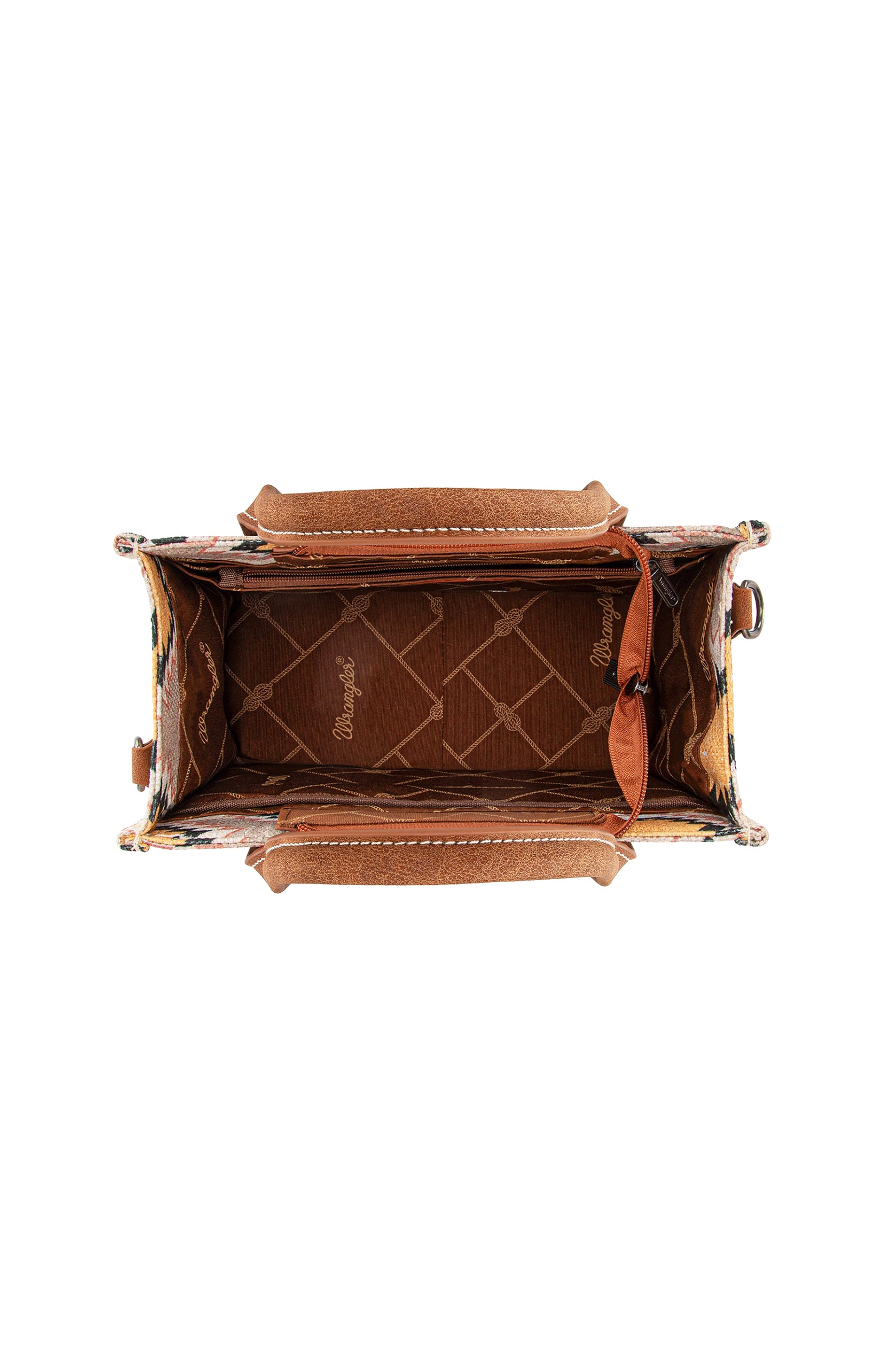 Wrangler 'Inez' Aztec Crossbody Bag - Natural