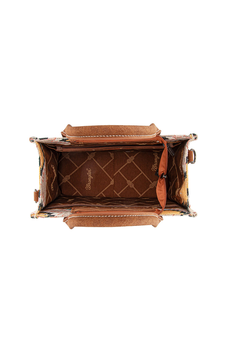 Wrangler 'Inez' Aztec Crossbody Bag - Natural