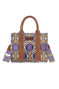 Wrangler 'Inez' Aztec Crossbody Bag - Purple