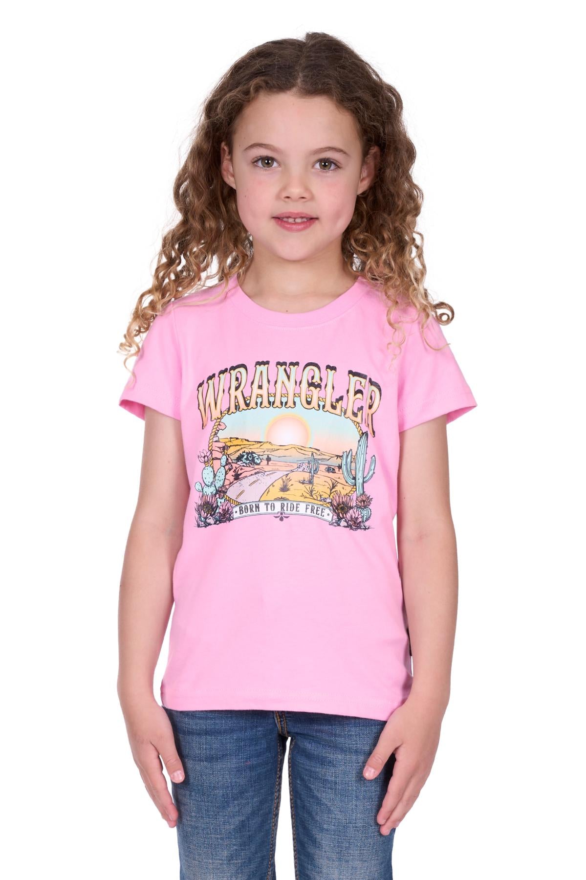 Girls 'Cherie' T-Shirt - Pink