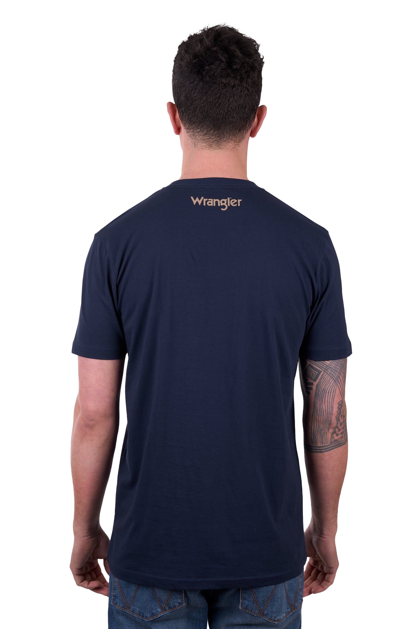 'Adam' Short Sleeve Tee - Navy