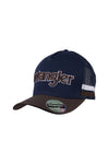 'Ralph' High Profile Trucker Cap - Navy