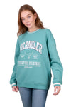 'Tabitha' Crew Neck Jumper - Turquoise