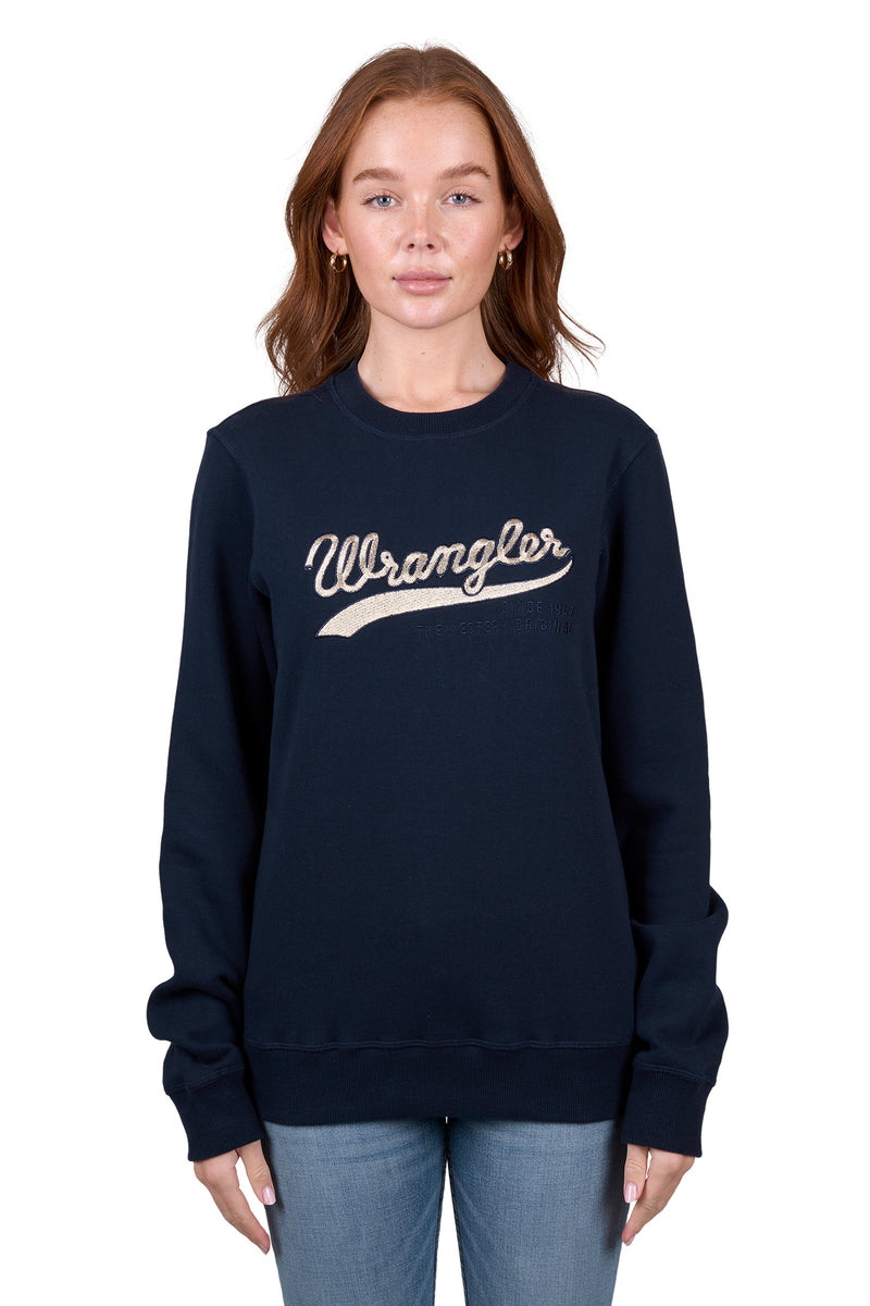 'Kylie' Crew Jumper - Navy