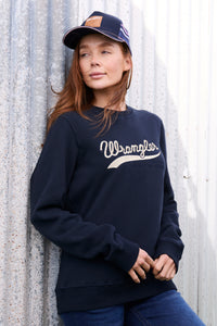 'Kylie' Crew Jumper - Navy