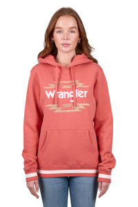 'Sarah' Pullover Hoodie - Coral