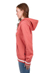 'Sarah' Pullover Hoodie - Coral