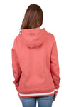 'Sarah' Pullover Hoodie - Coral