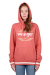 'Sarah' Pullover Hoodie - Coral