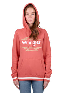 'Sarah' Pullover Hoodie - Coral
