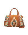 Wrangler 'Maya' Aztec Duffle Bag - Tan