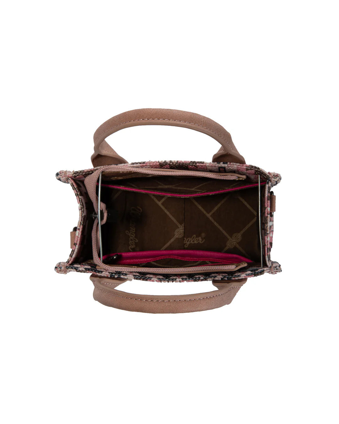 Wrangler 'Phoenix' Crossbody Tote Bag - Pink