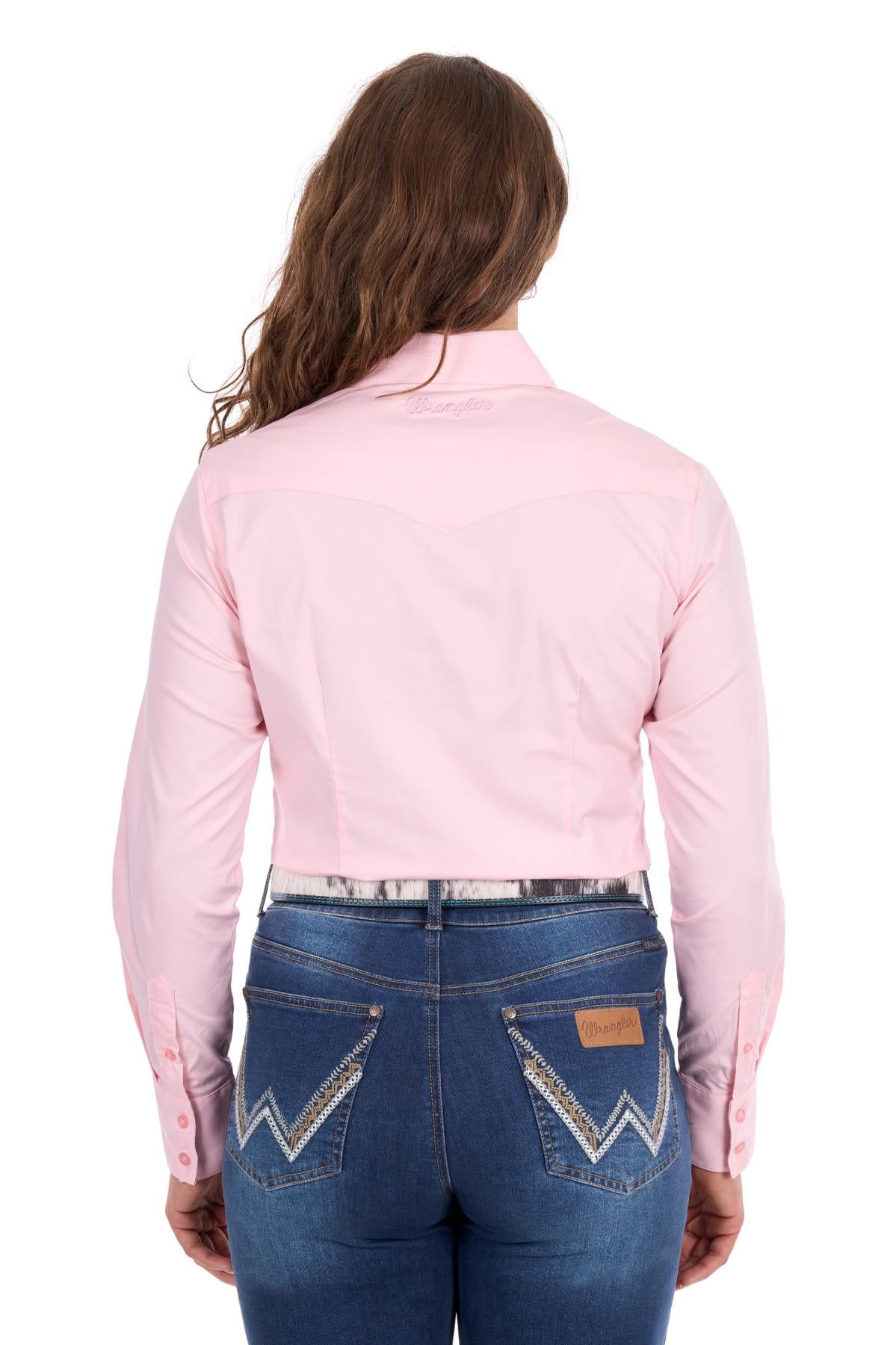 'Hazel' Longsleeve Shirt - Blush