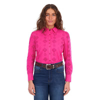 'Fleur' Longsleeve Shirt - Pink