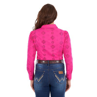 'Fleur' Longsleeve Shirt - Pink