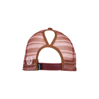 'Jenna' High Profile Ponytail Trucker Cap - Copper