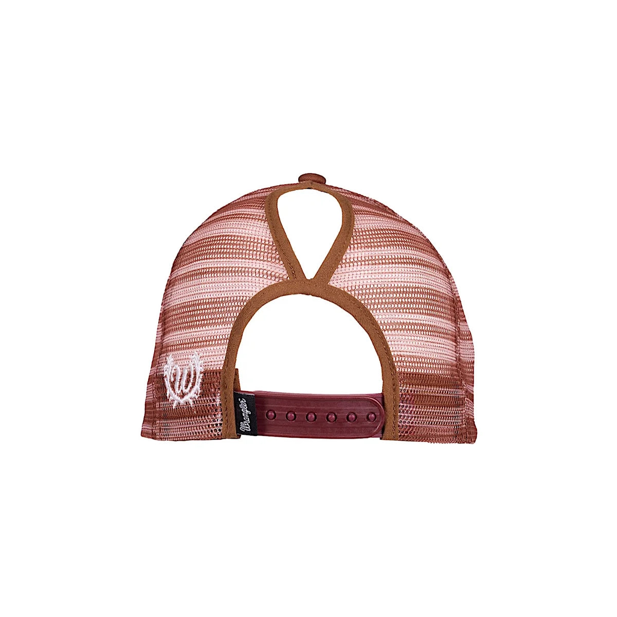 'Jenna' High Profile Ponytail Trucker Cap - Copper