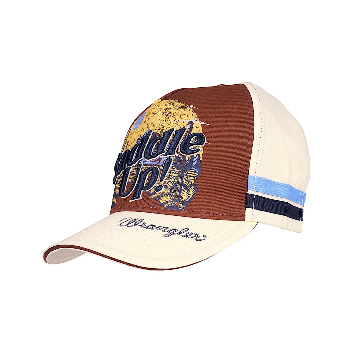 'Imogen' High Profile Full Back Cap - Copper/Cream
