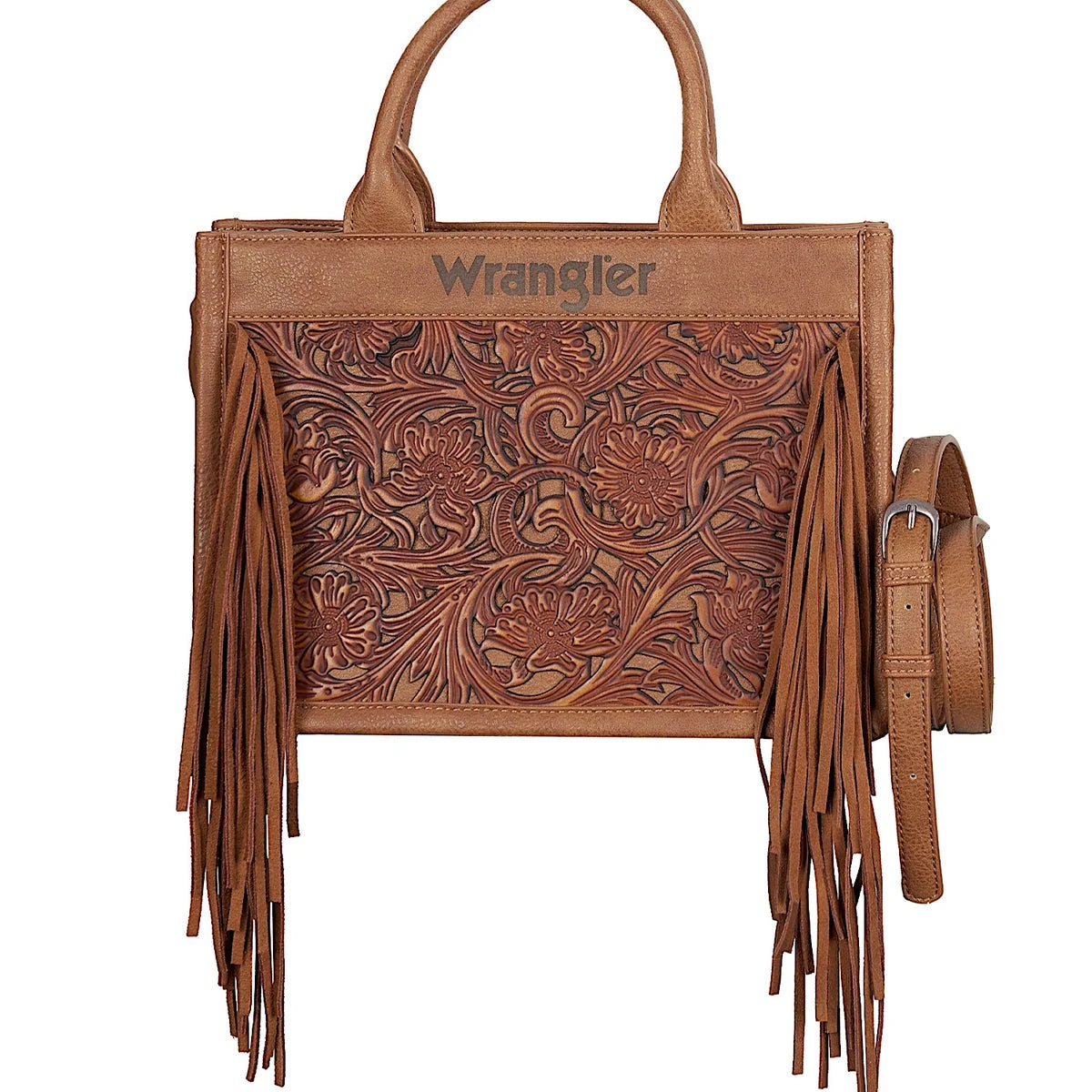 Wrangler ‘Adelyn’ Crossbody Tote Bag - Tan