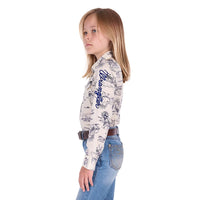 'Western' Longsleeve Shirt - Ivory