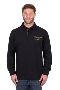 'Nash' Rugby Jumper - Black
