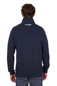'Dale' 1/4 Zip Pullover Jumper - Navy