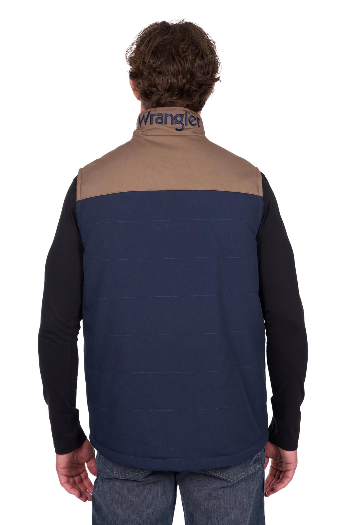 Mens 'Dean' Reversible Vest - Navy