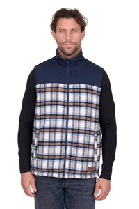 Mens 'Dean' Reversible Vest - Navy