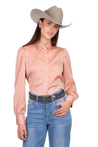 'Scarlet' Longsleeve Shirt - Pink