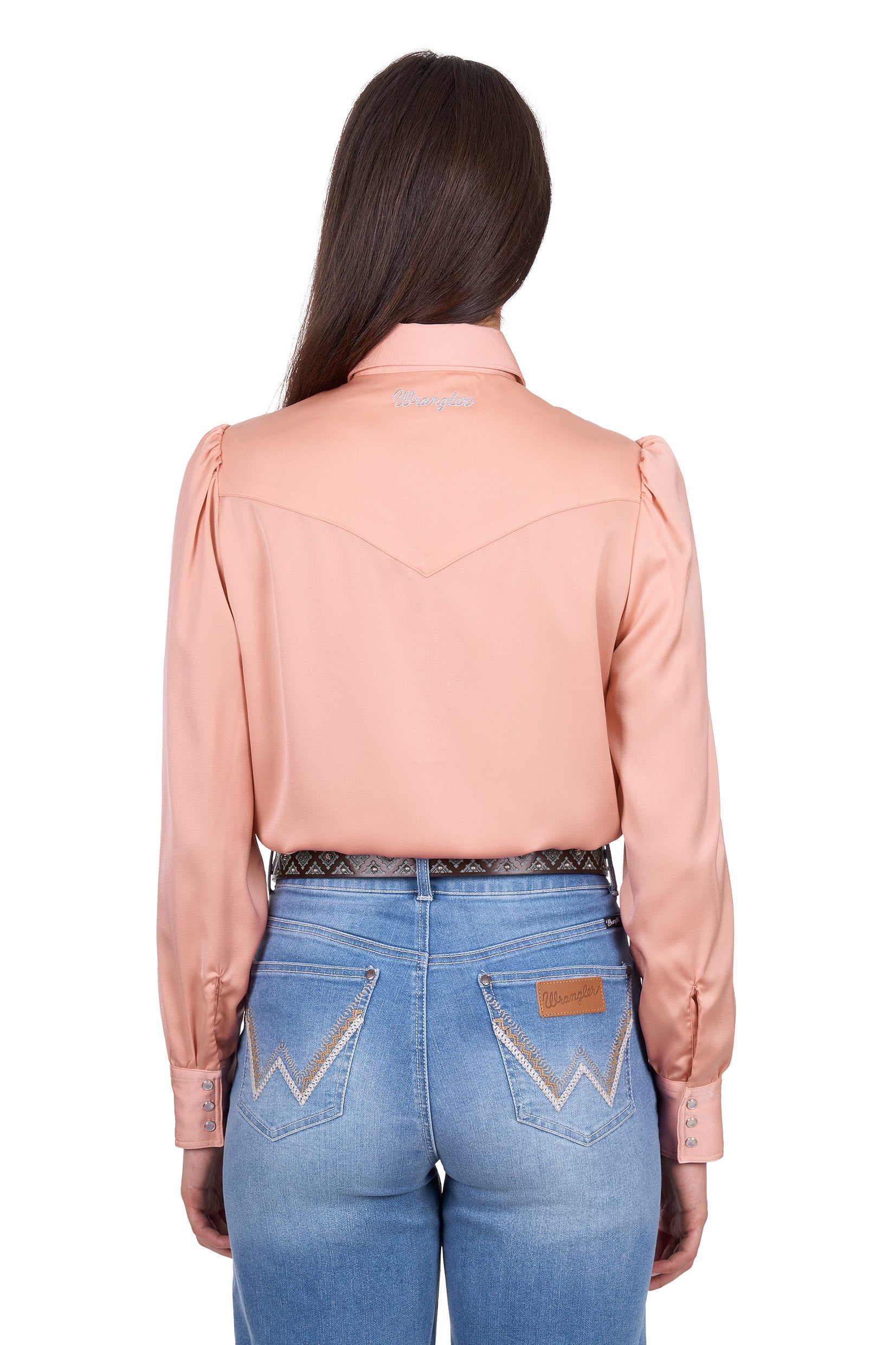 'Scarlet' Longsleeve Shirt - Pink