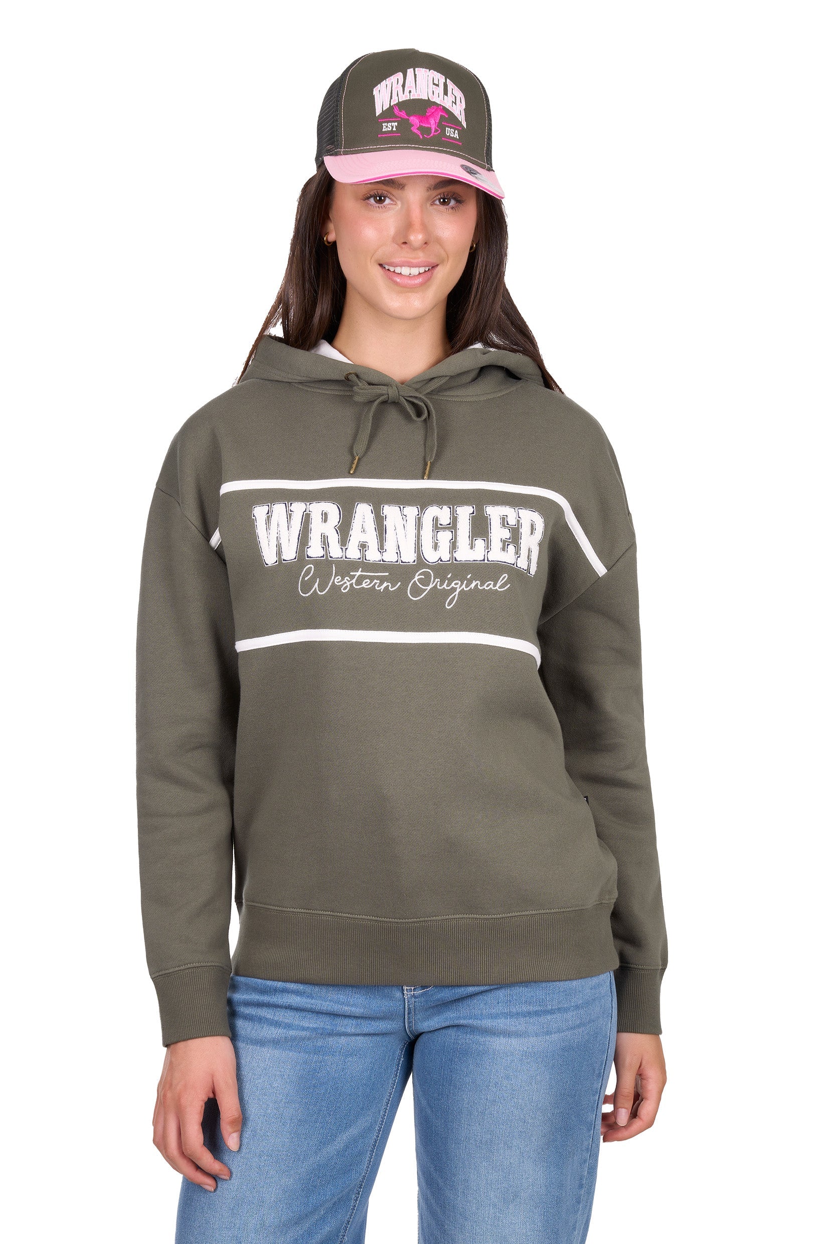 'Hailey' Hoodie - Olive