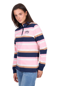 'Hollie' Rugby Stripe Jumper