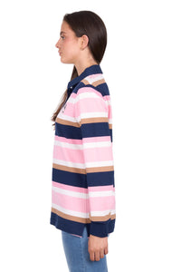 'Hollie' Rugby Stripe Jumper