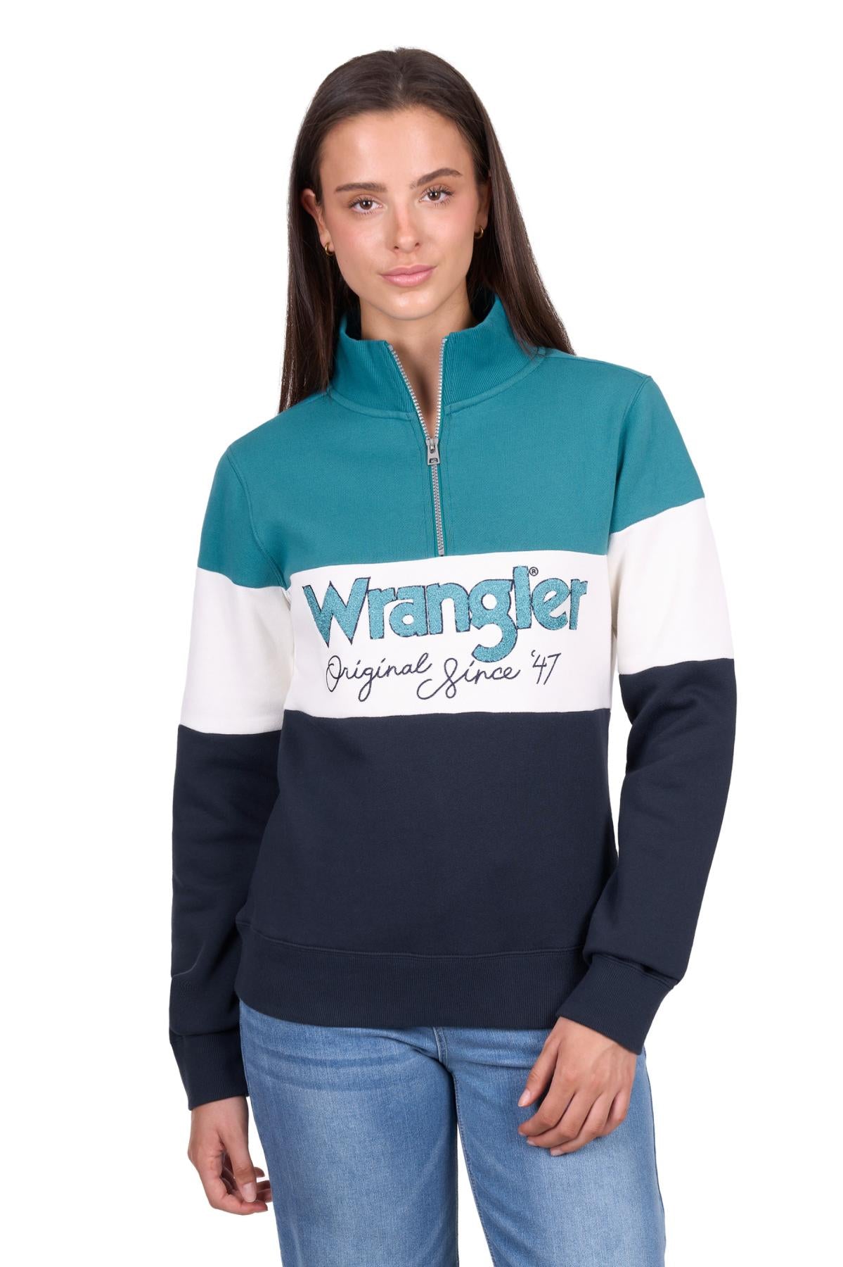 'Dana' 1/4 Zip Pullover Jumper