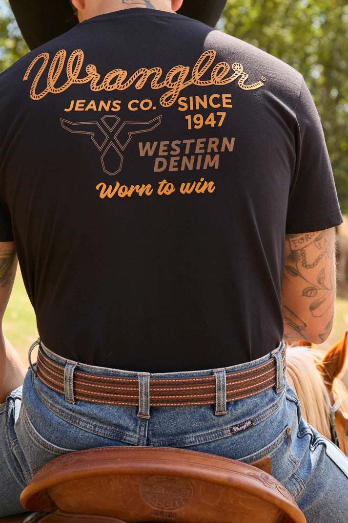 'Benson' Leather Belt - Tan