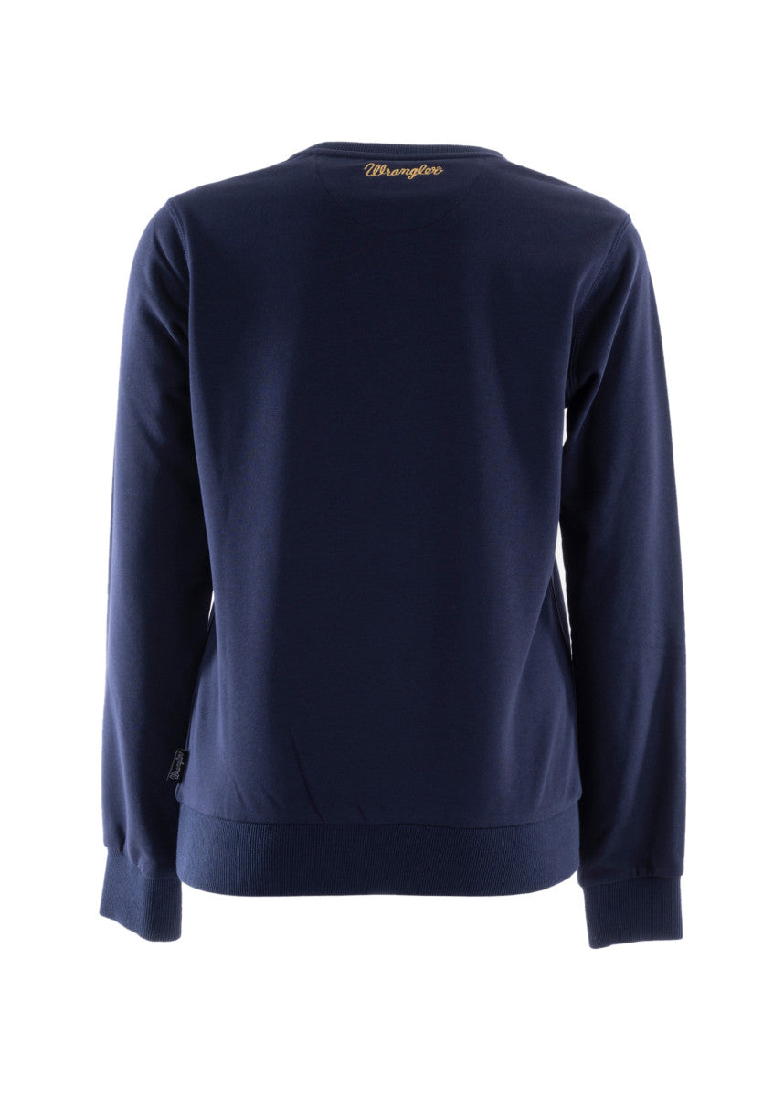 Wrangler 'Greer' Crew - Navy