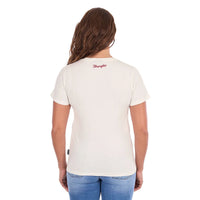 'Nora' Wrangler Tee - Cream