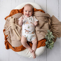 Wild Horses Short Sleeve Bodysuit