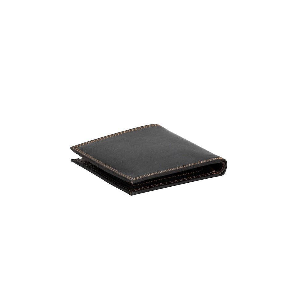 'Auckland' Bifold RFID Wallet – Brown