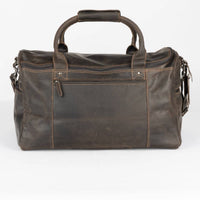 Leather Travel Bag Large - Brown