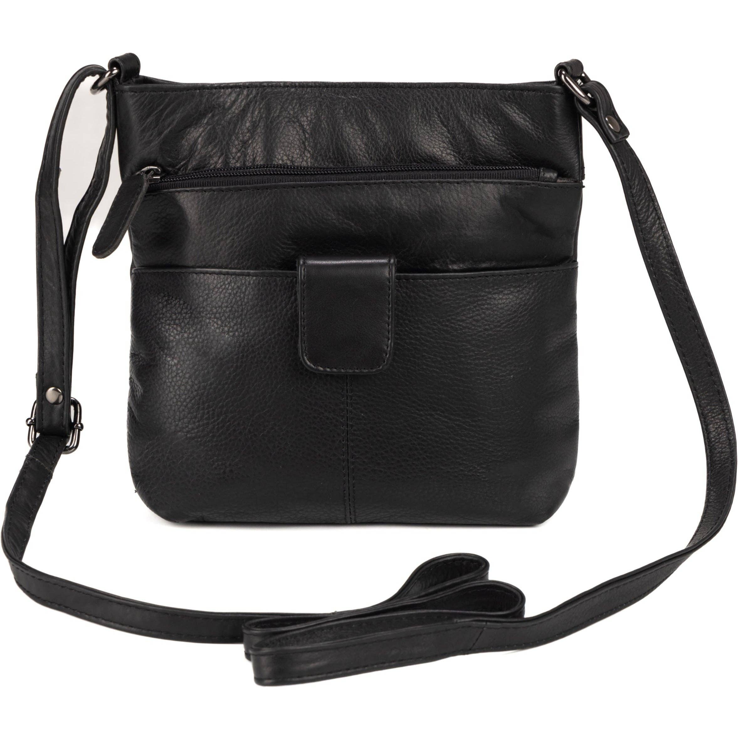 'Linde' Shoulder Bag - Black