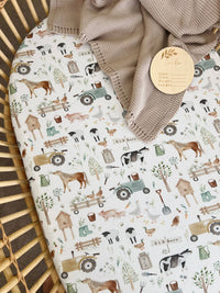 Co-Sleeper Sheet - Farm Life